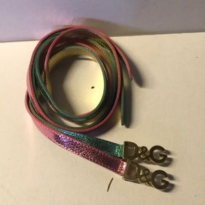 D&G belts x2